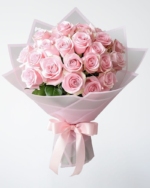 24 Premium Pink Rose Bouquet