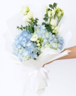 Blue Mist Mini Bouquet - Image 4