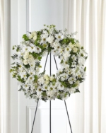 Eternal Faith Wreath for Lasting Remembrance - Image 2