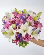 Lavender Mixed Bloom Bouquet - Image 2