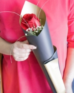 One Love Red Rose Bouquet - Image 2