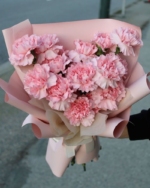 Pink Carnation Bouquet - Image 2