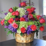 Gentle Comfort Basket Floral Arrangement - Image 5