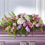 Cherished Memories Floral Casket Spray - Image 2
