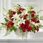 A Heartfelt Tribute Flower Arrangement - Image 2
