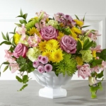 Bright Horizons Basket Flower Arrangement - Image 3