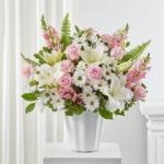 Whispering Grace Basket with Mixed Flowers - Image 2