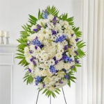 Tranquil Farewell Flower Standing Spray - Image 4