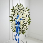Timeless Serenity Floral Standing Spray - Image 2