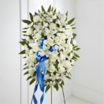 Timeless Serenity Floral Standing Spray - Image 4