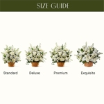 Graceful Tribute Arrangement with Mixed Flowers - Image 7