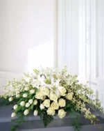 Tranquil Blossom Elegance Casket Spray - Image 2