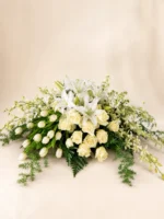 Tranquil Blossom Elegance Casket Spray