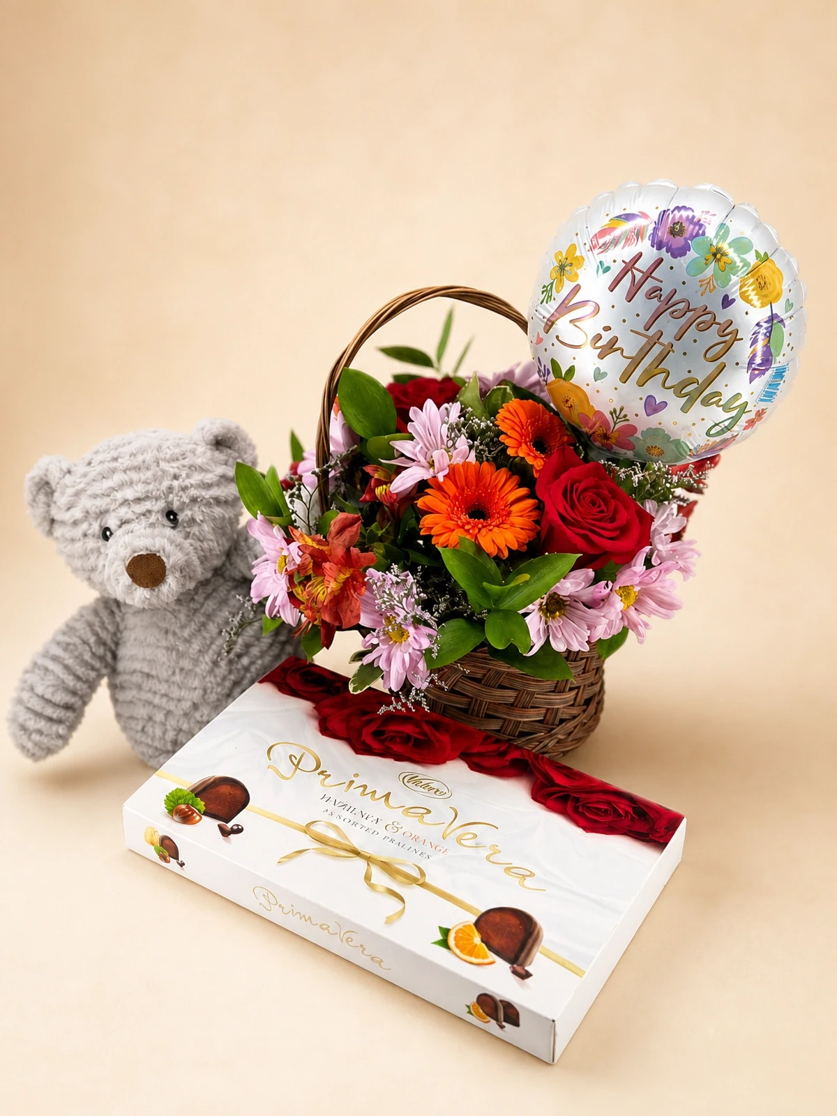 Fresh, Colorful Garden Basket
