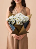 Premium White Daisy Bouquet