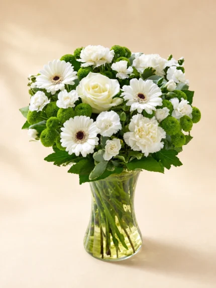 White Harmony in a Vase