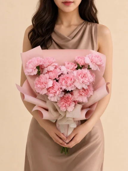 Pink Carnation Bouquet