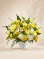 Golden Tribute Basket with a Golden Palette
