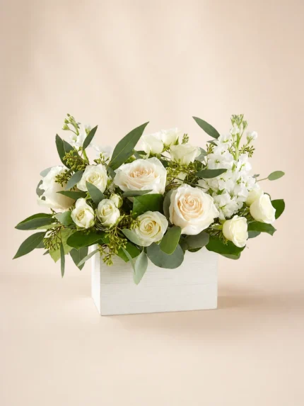 Pure Linen Box Bouquet