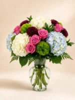 Hydrangea Harmony in a Vase