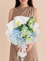 Blue Mist Mini Bouquet