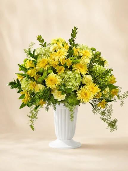 Cherished Memories Basket Flower Arrangement