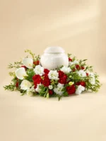 Cherished Moments Adornment with Calla Lilies, Roses and Lisianthus