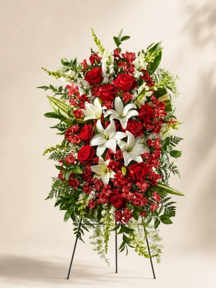 Timeless Elegance Floral Standing Spray