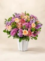 Heartfelt Moments Flower Basket Arrangement