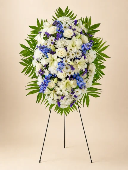 Tranquil Farewell Flower Standing Spray