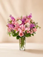 Morning Glow Vase Arrangement