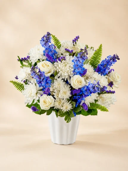 Cherished Memories Flower Basket Arrangement
