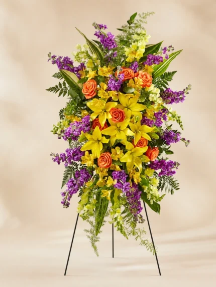 Graceful Remembrance Standing Flower Spray