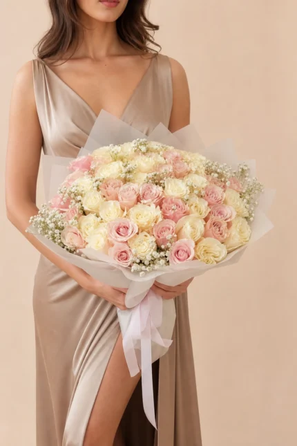 Blush & Ivory Grandeur Bouquet
