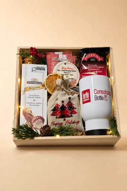 Holiday Comfort Gift Box (with Personalized Travel Mug)