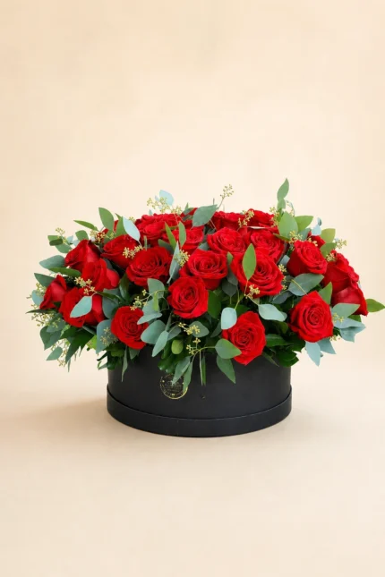 Eternal Love Rose Hatbox