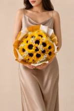 Golden Sunflower Bouquet