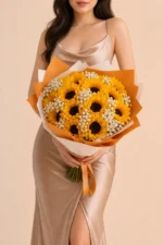 Golden Sunflower Bouquet