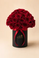 Midnight Romance – Luxury Rose Hatbox