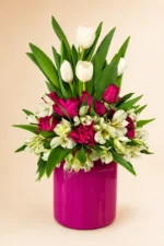 Tulip & Rose Garden Arrangement