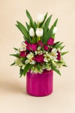 Tulip & Rose Garden Arrangement