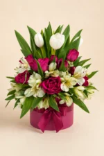 Tulip & Rose Garden Arrangement